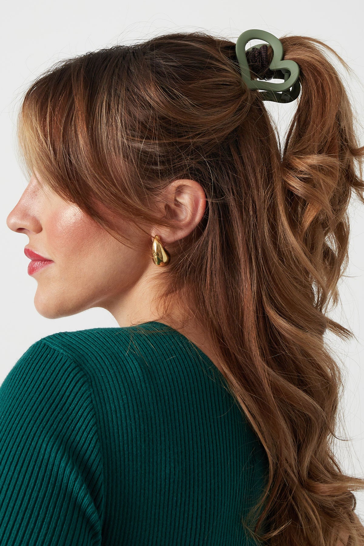 Haarspange Herz - verschiedene Farben