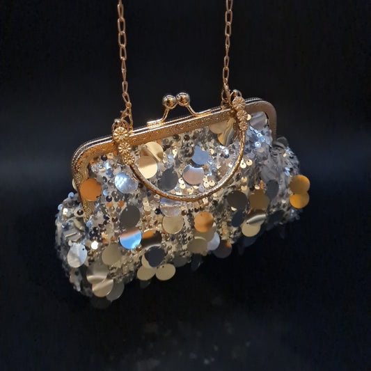 Pailletten Handtasche