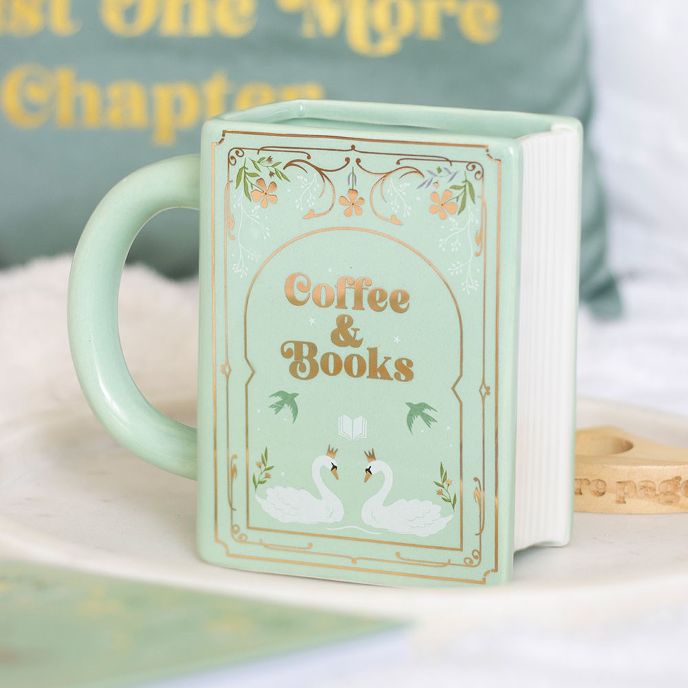 Tasse in Buchform