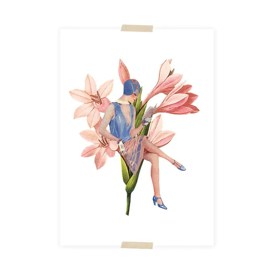 Vintage Postkarte