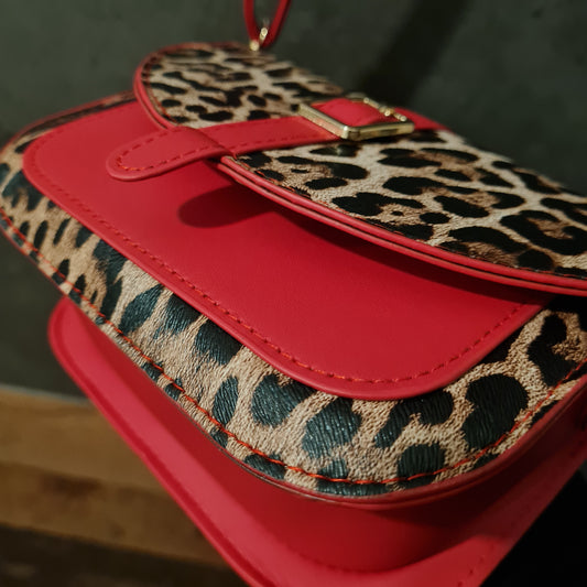 Handtasche Red Leo
