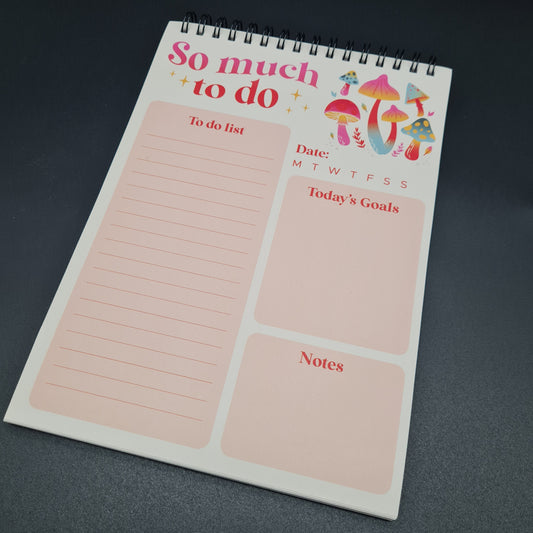 Listenblock A5 - So much to do Funky Pilz