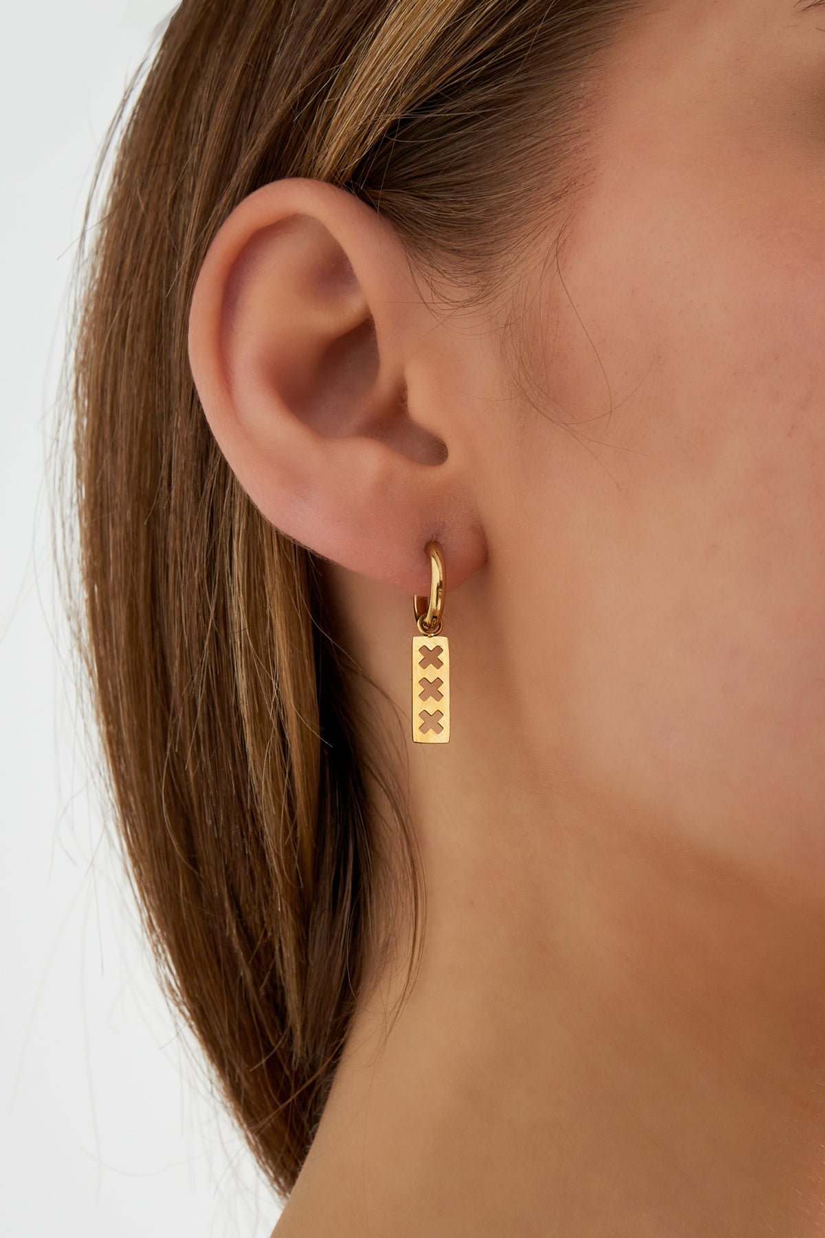 Schmuckset Trio X 3-teilig gold