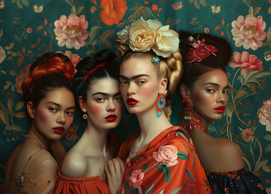 Postkarte #35 - Frida Kahlo: Weltfrauen
