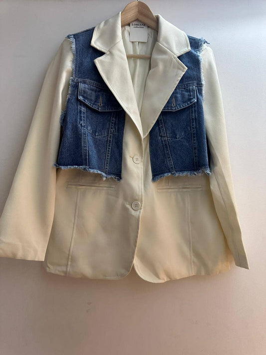 Blazerjacke mit Jeans