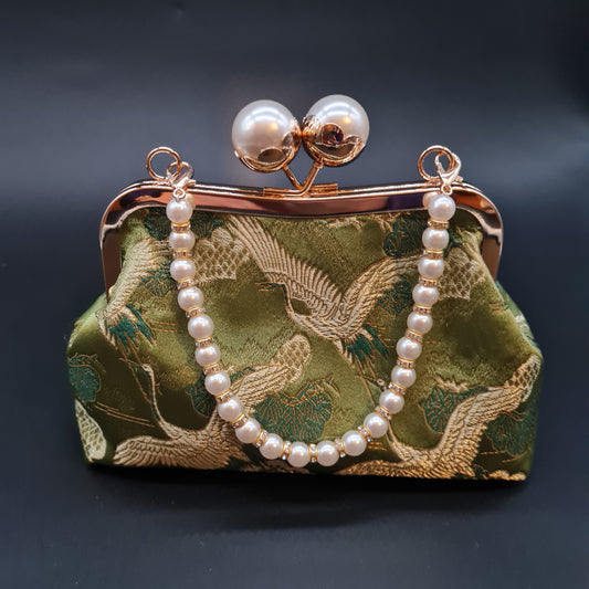Handtasche Vintage Pearl
