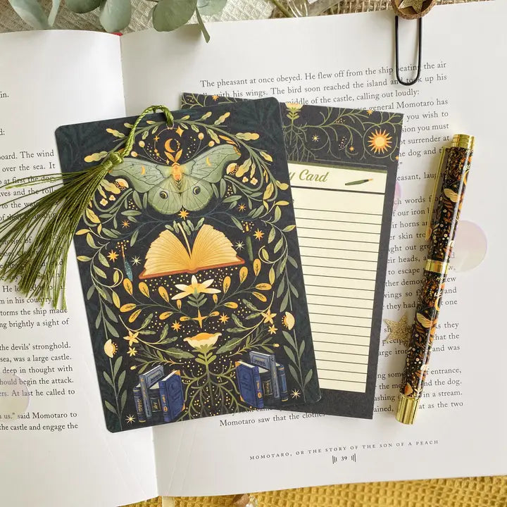 Bibliothekskarte/Lesezeichen "Schmetterling"