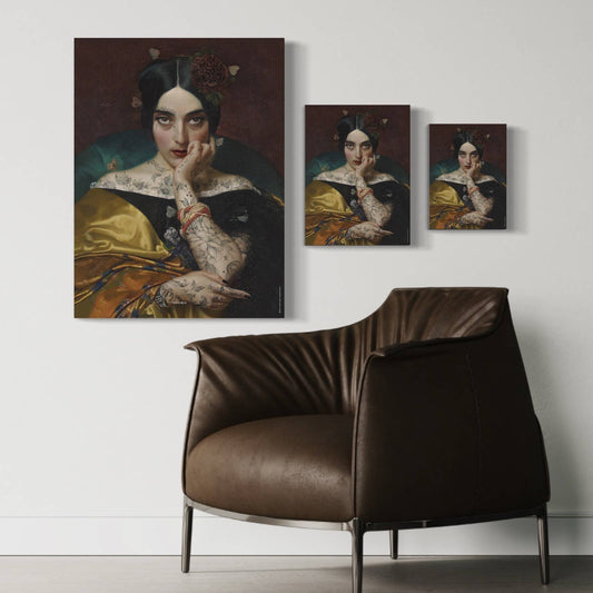 Poster von Voglio Bene A4 - Clementine