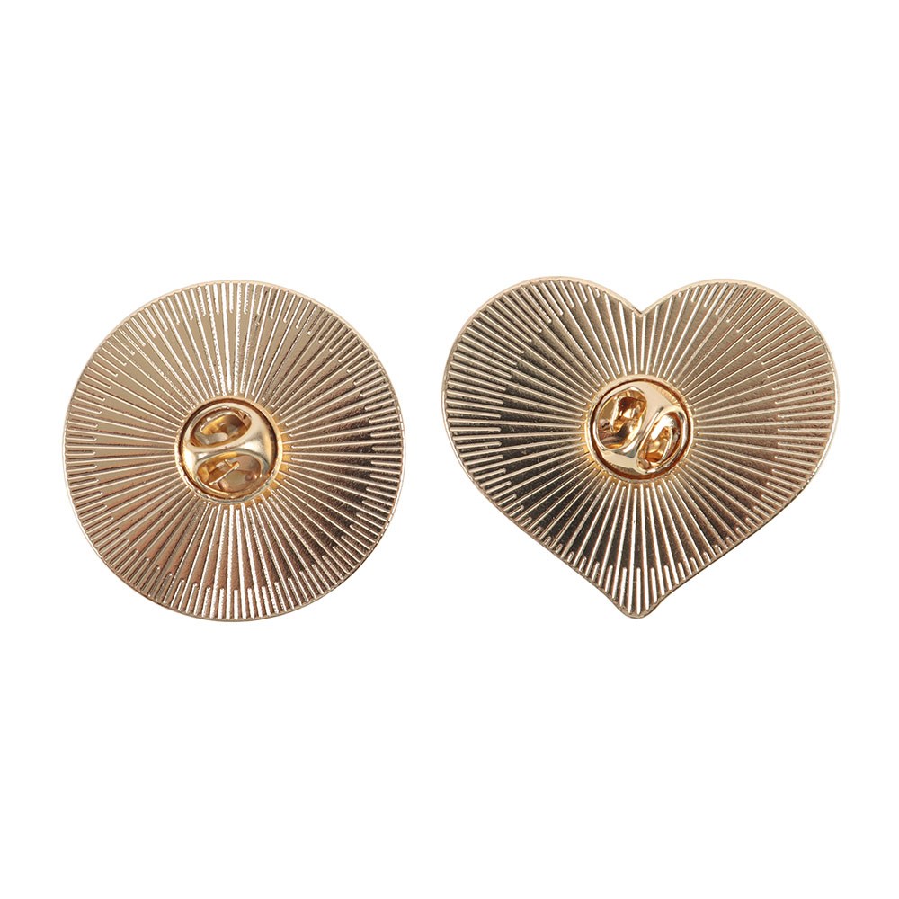 Pin-Set Burning Heart & Traurige Blume