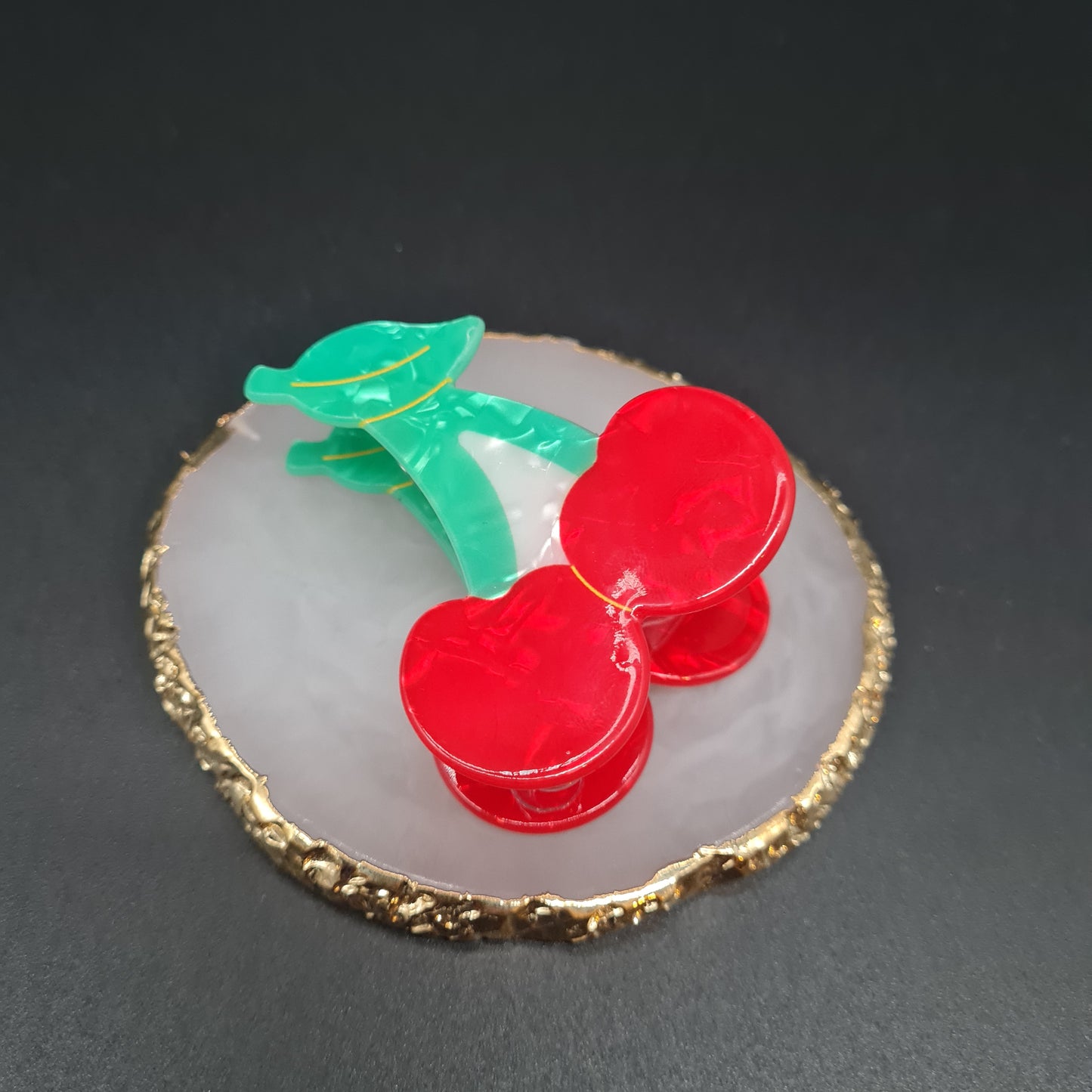 Haarklammer Cherries