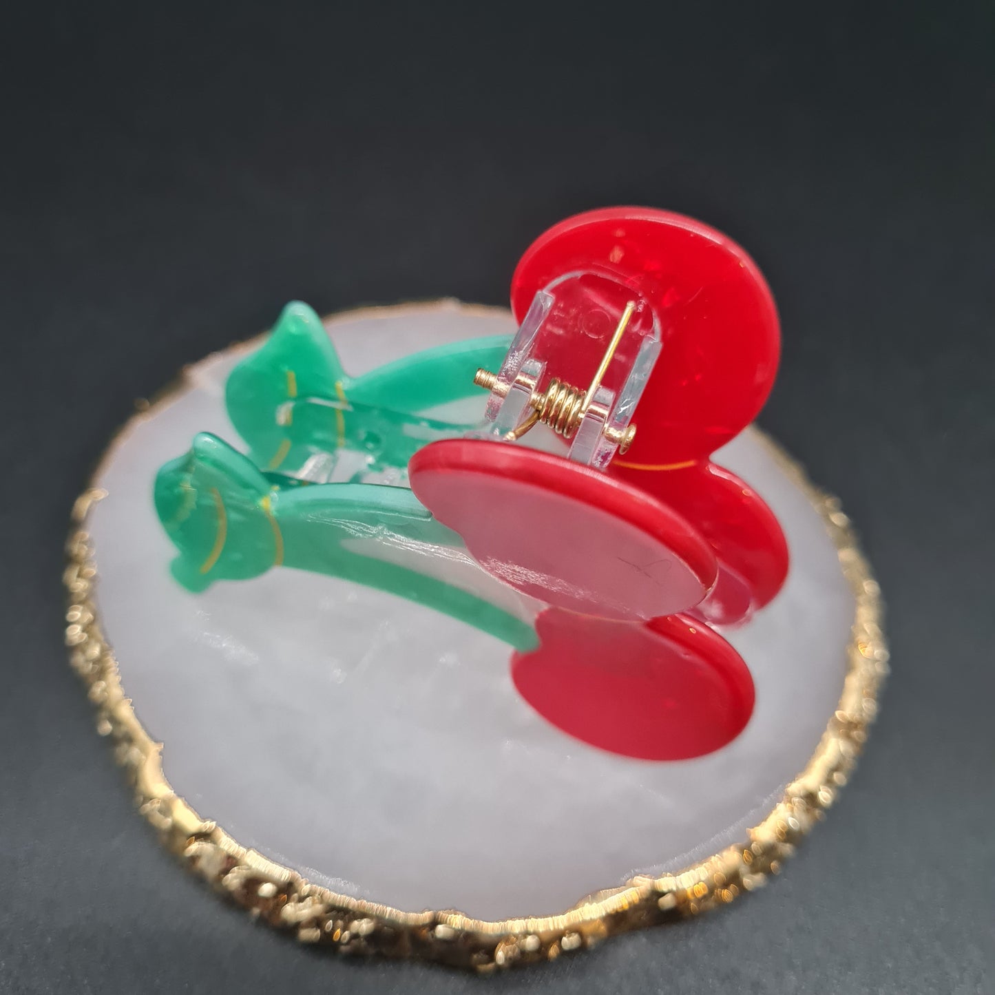 Haarklammer Cherries