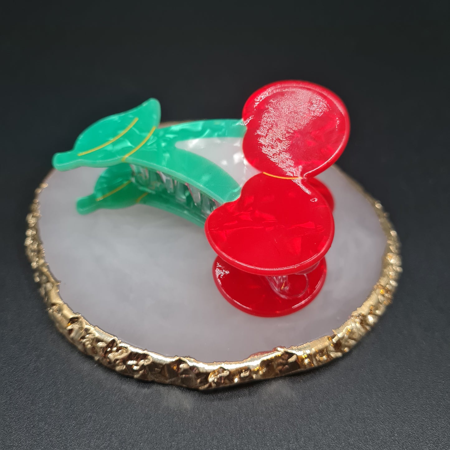 Haarklammer Cherries