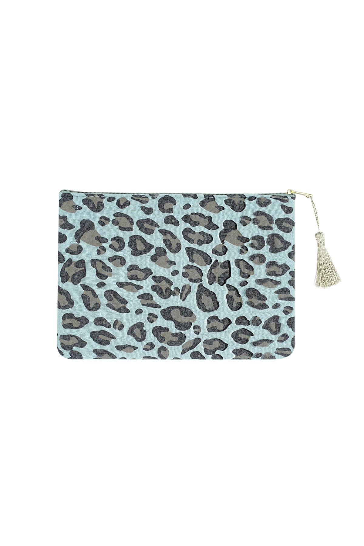 Kosmetiktasche mit Leopardenmuster