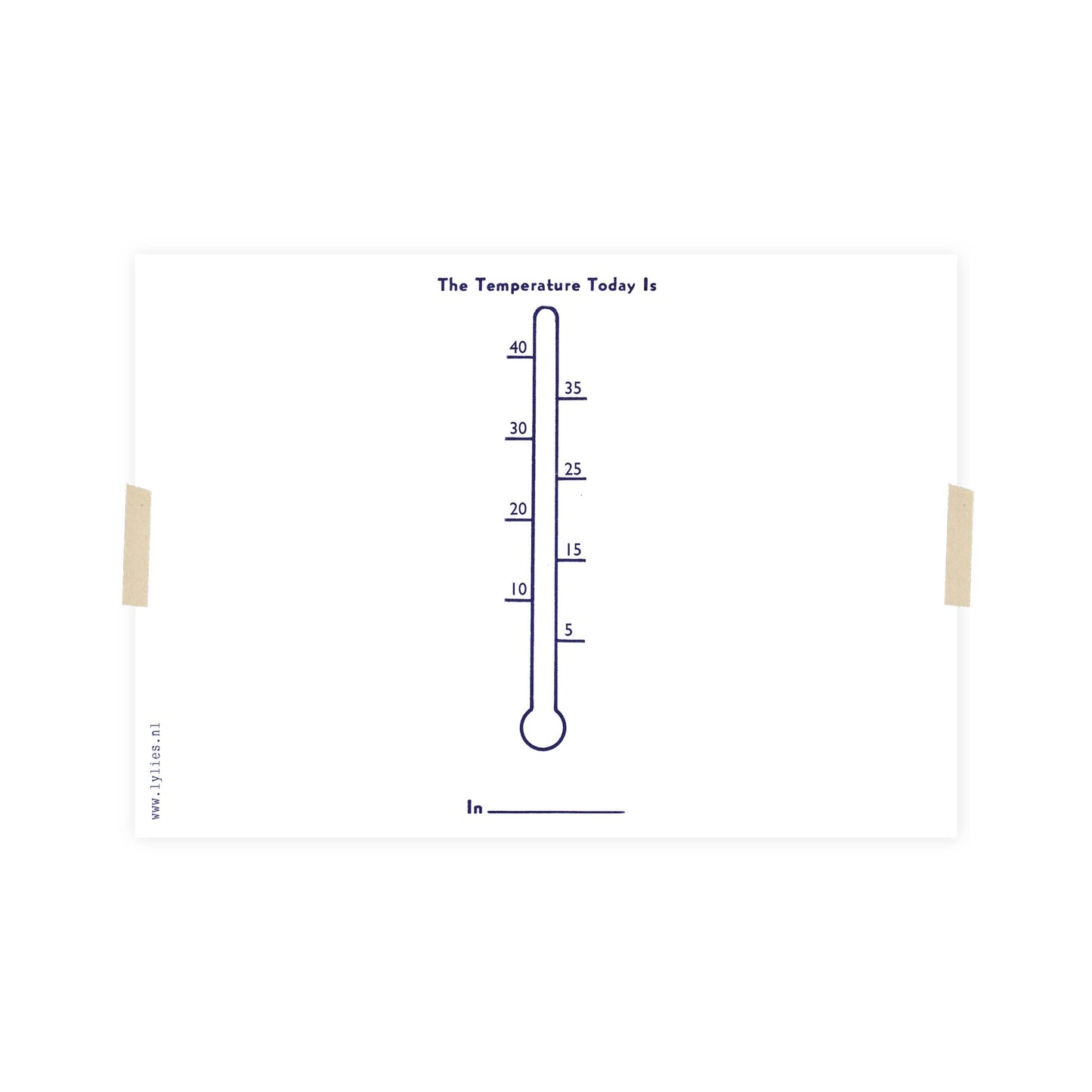 Postkarte #19 - Schwimmende Fische mit Badehosen