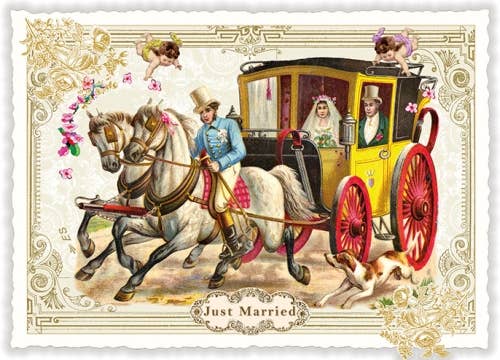 Postkarte #23 - Just married