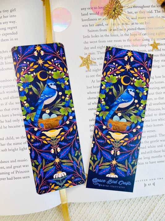 Lesezeichen Blue Jay Bird