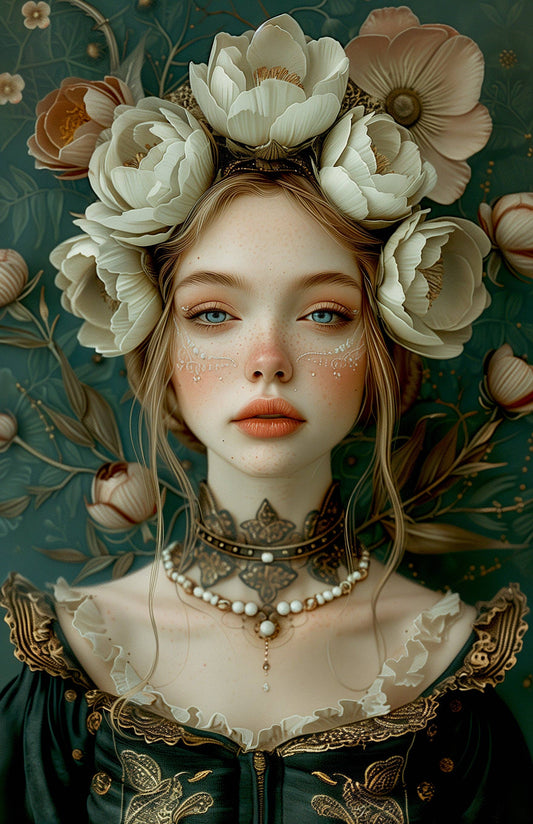 Postkarte #31 - Hatter Ladies: Vera