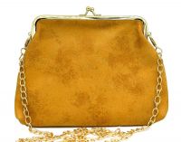 Clutch / Umhängetasche gelb