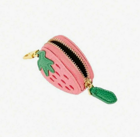 Münzanhänger Erdbeere