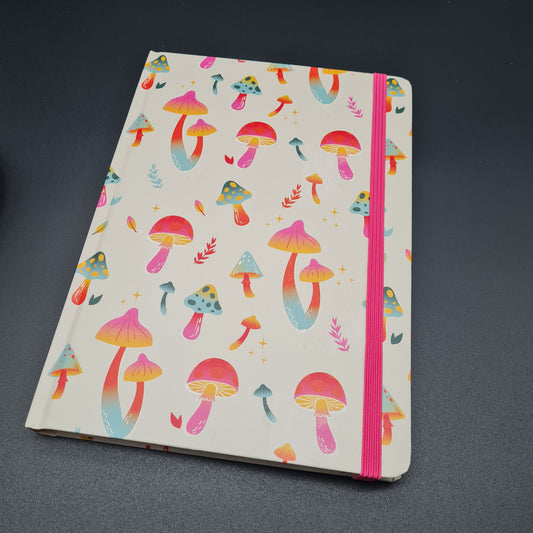 Funky Pilz-Notizbuch A5 liniert