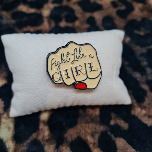 Pin Fight like a girl