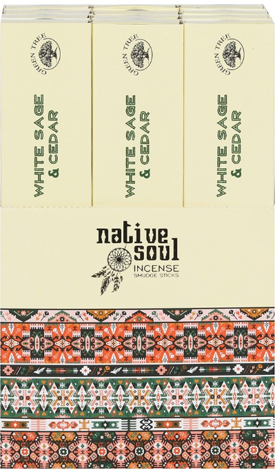 Räucherstäbchen "White Sage & Cedar"