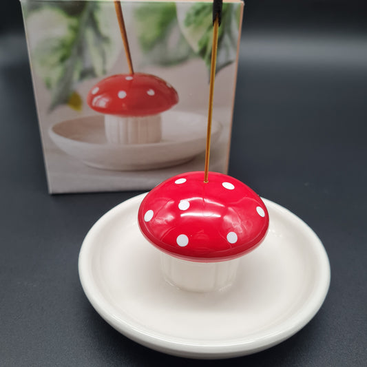 Räucherstäbchenhalter Pilz
