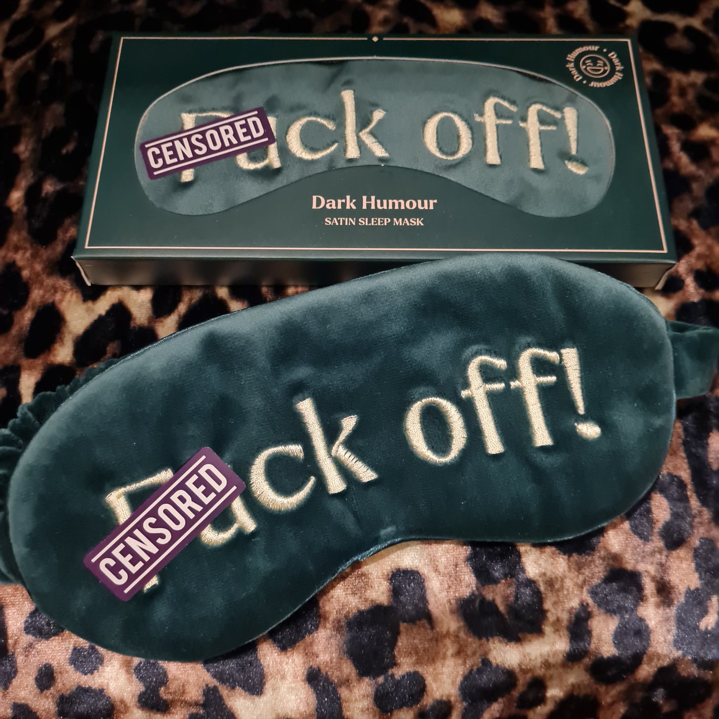 Schlafmaske "Fuck off!"