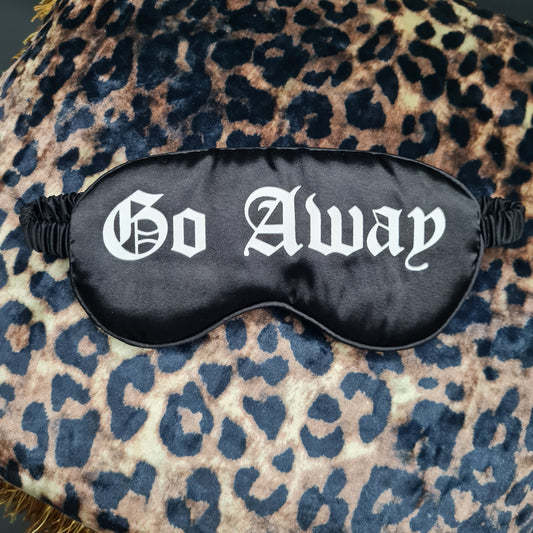 Schlafmaske "Go Away"