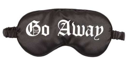Schlafmaske "Go Away"