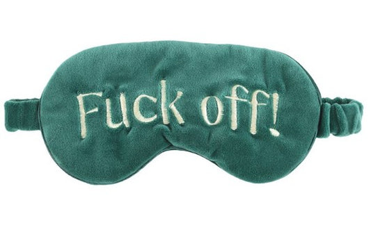 Schlafmaske "Fuck off!"