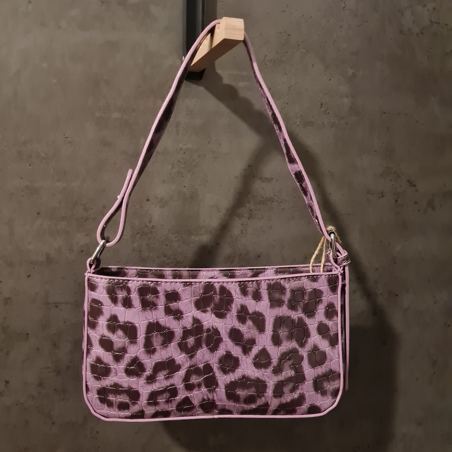 Tasche Lila Leopard