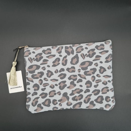 Kosmetiktasche mit Leopardenmuster