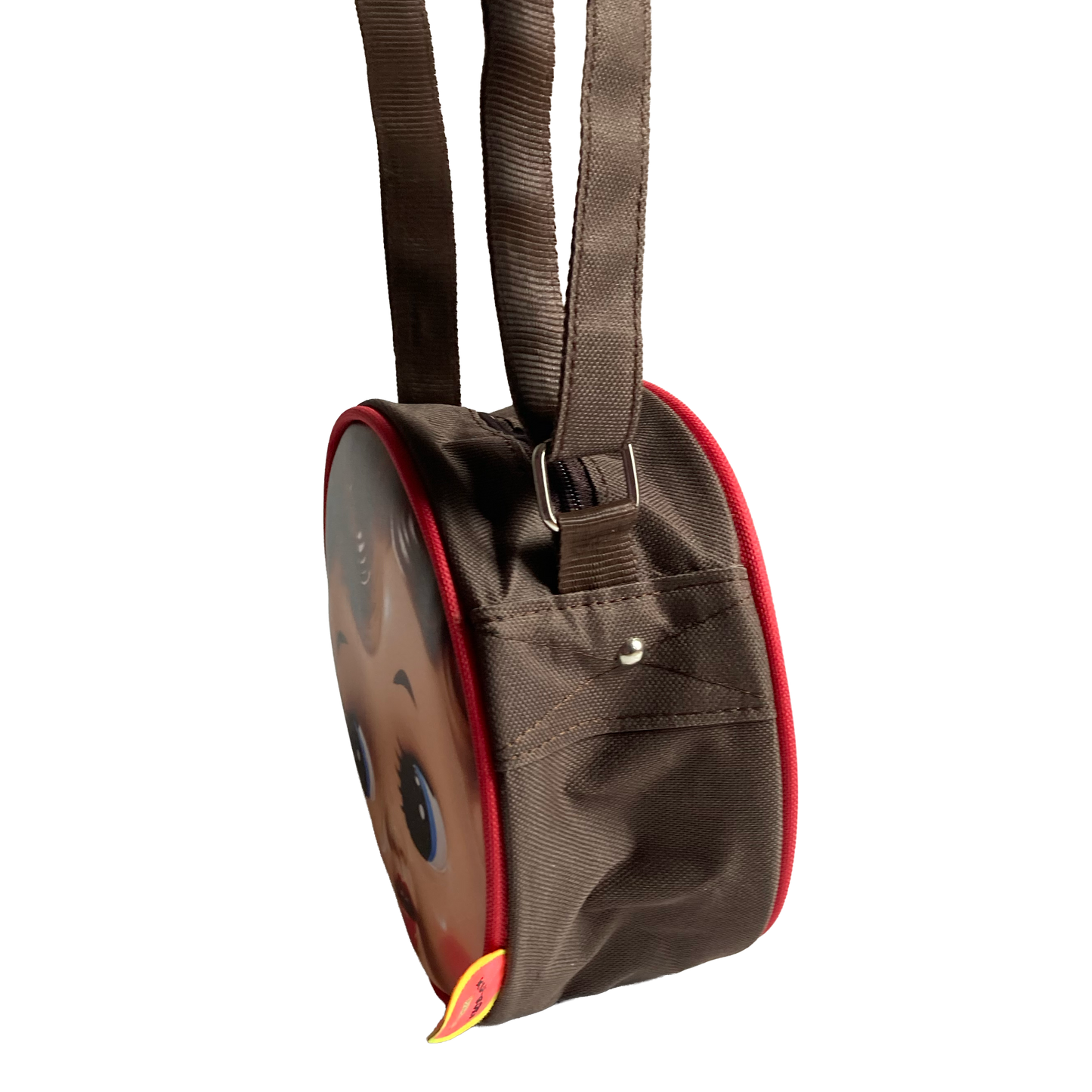 Schultertasche Puppengesicht